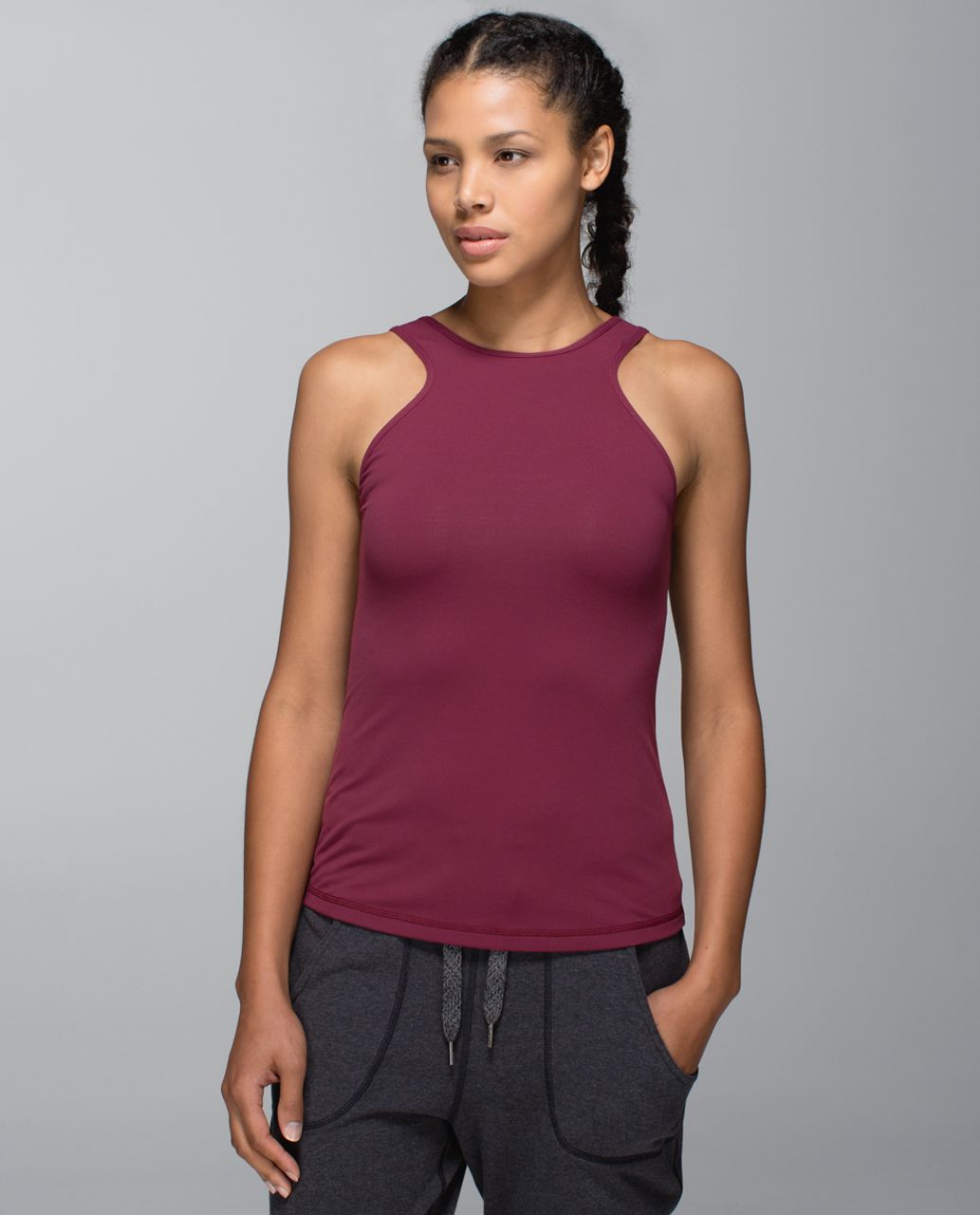 Lululemon Front Racer II - Rust Berry