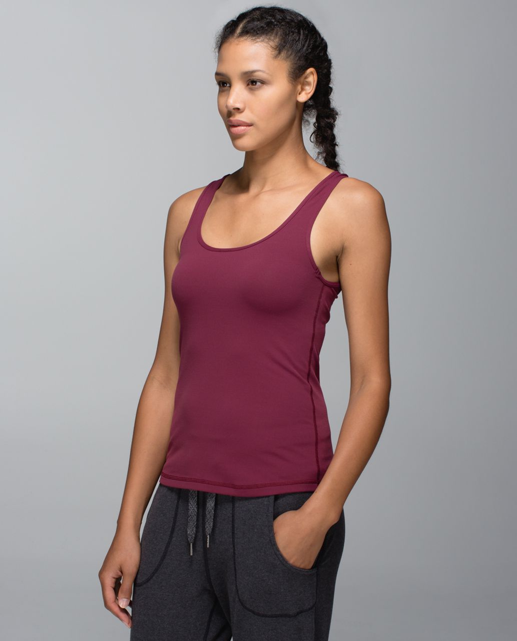 Lululemon Front Racer II - Rust Berry