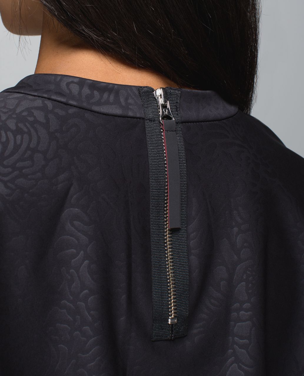 Lululemon Departure Top - Petal Camo Embossed Black