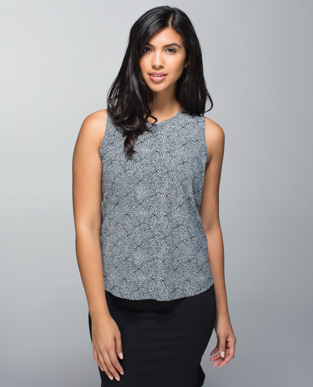 Lululemon Here To There Tank - Plush Petal Black Ghost