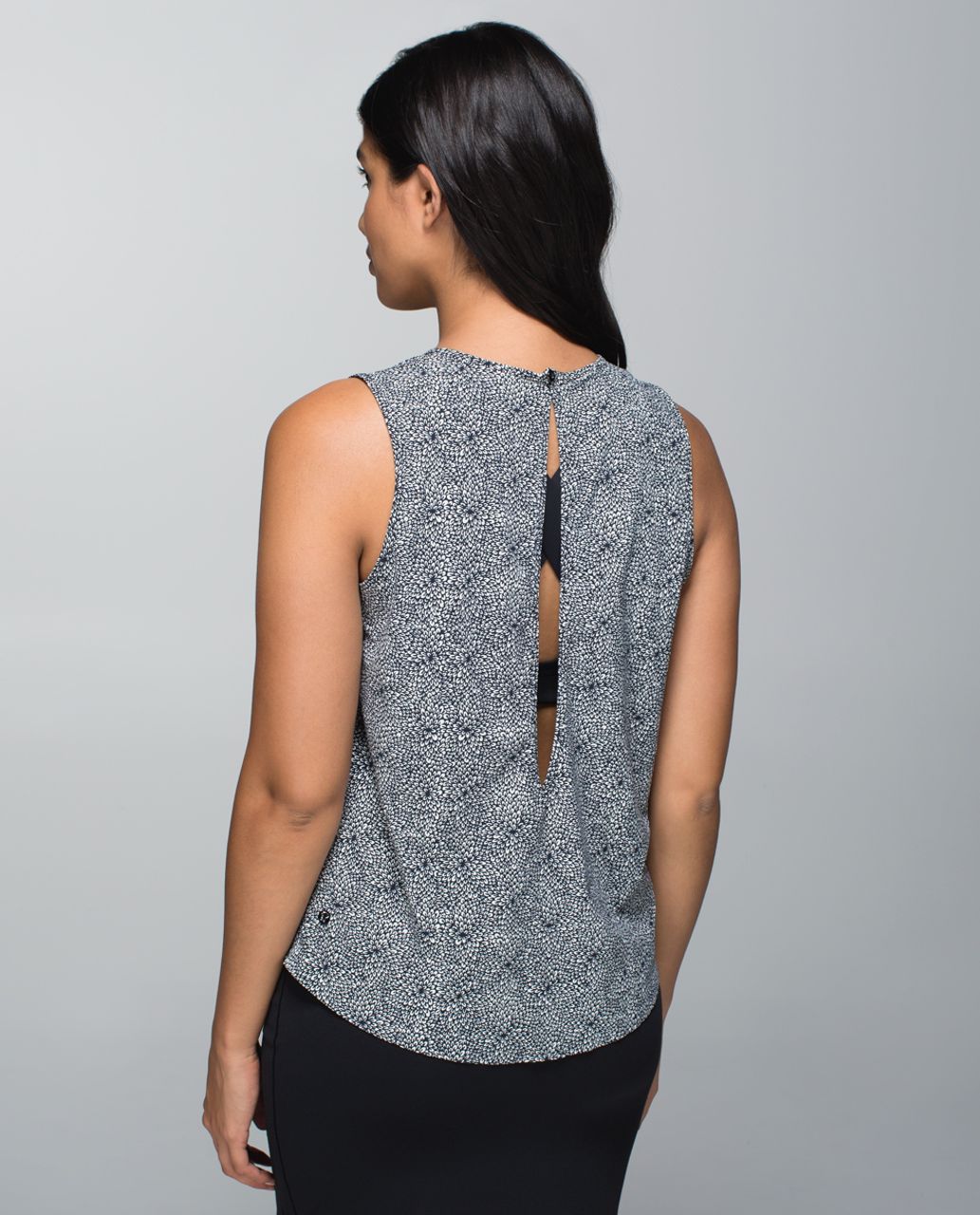 Lululemon Run For Gold Tank - Heathered Black / Black - lulu fanatics