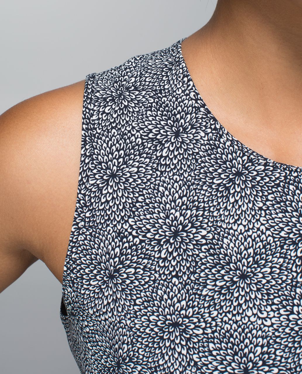 Lululemon Here To There Tank - Plush Petal Black Ghost