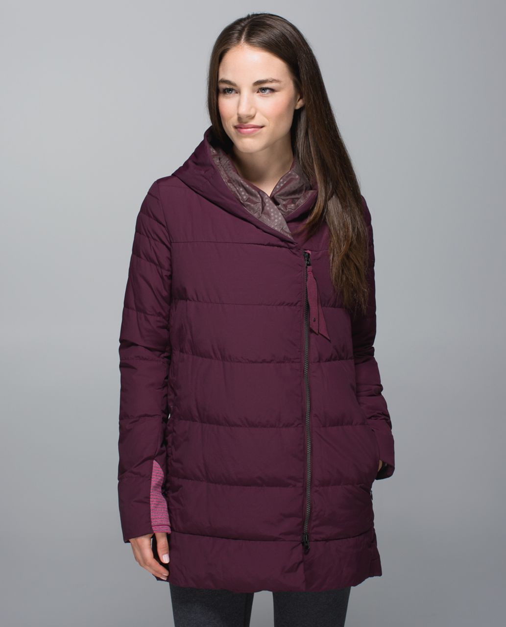 Lululemon Puffy Blanket Jacket - Bordeaux Drama - lulu fanatics