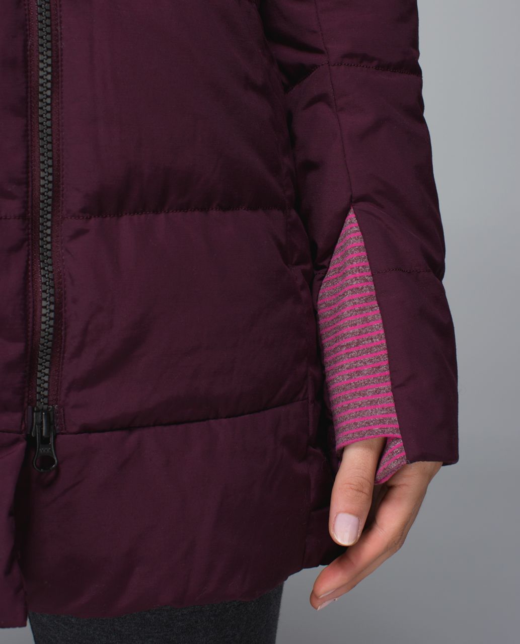 Lululemon Puffy Blanket Jacket - Bordeaux Drama