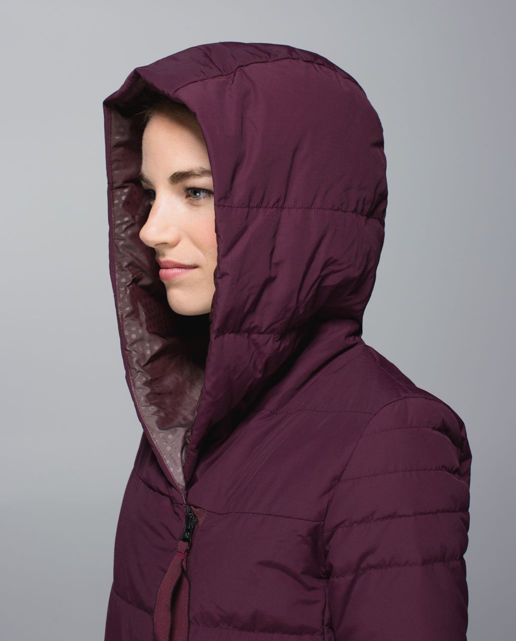 Lululemon Puffy Blanket Jacket - Bordeaux Drama