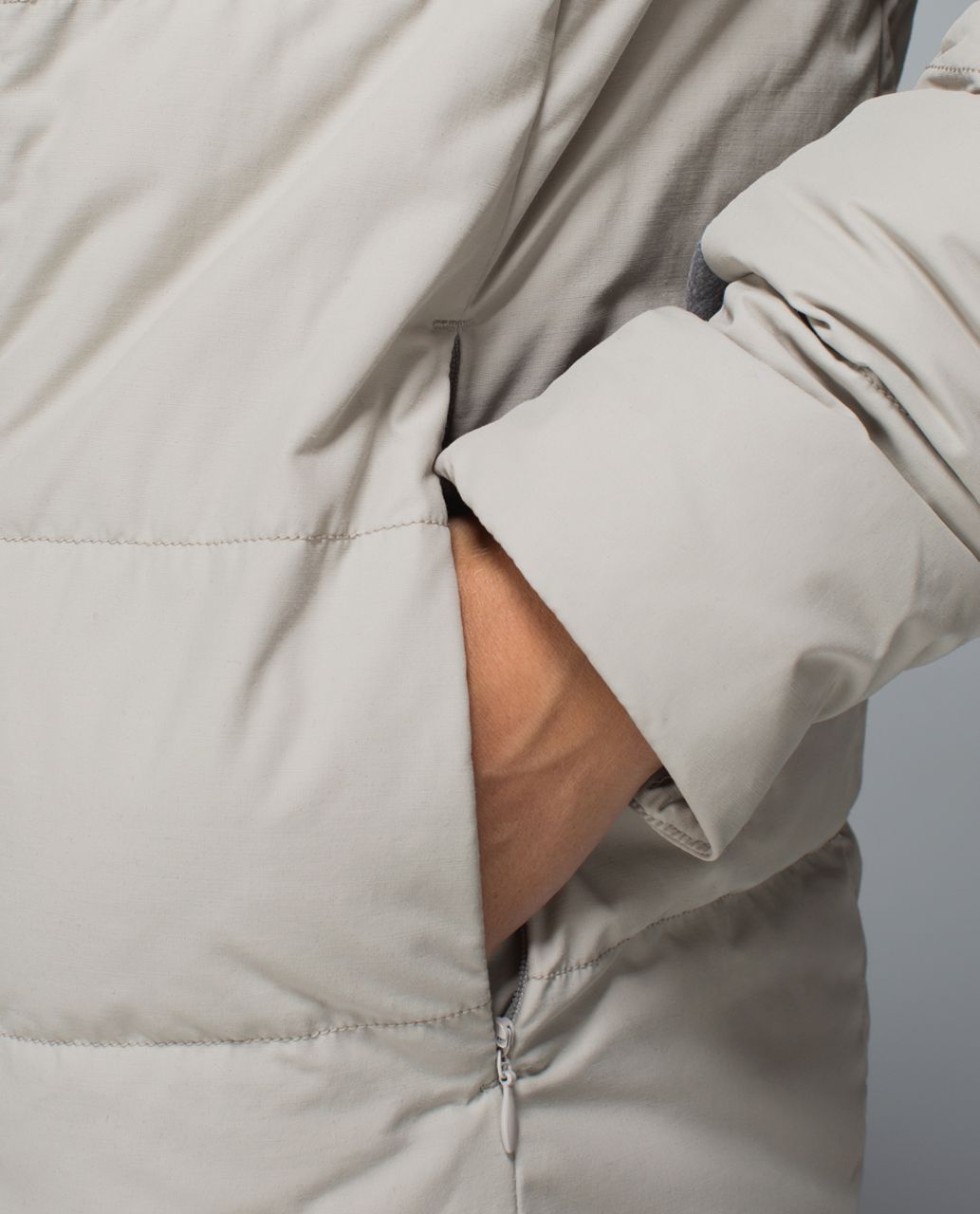 Lululemon Puffy Blanket Jacket - Sand Dune - lulu fanatics