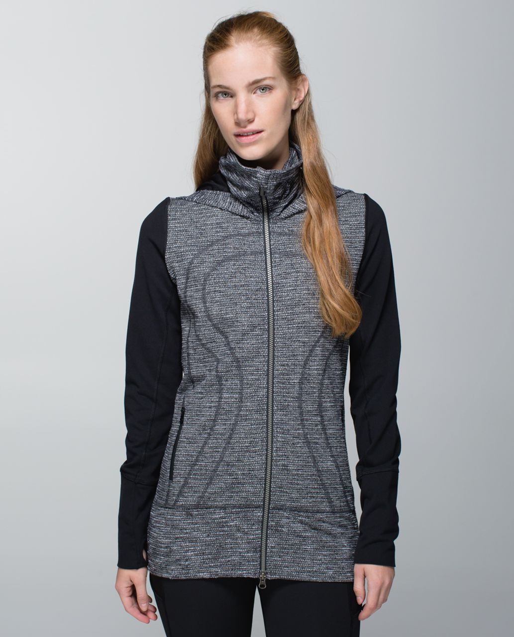 Lululemon Stride Jacket II - Coco Pique Black - lulu fanatics