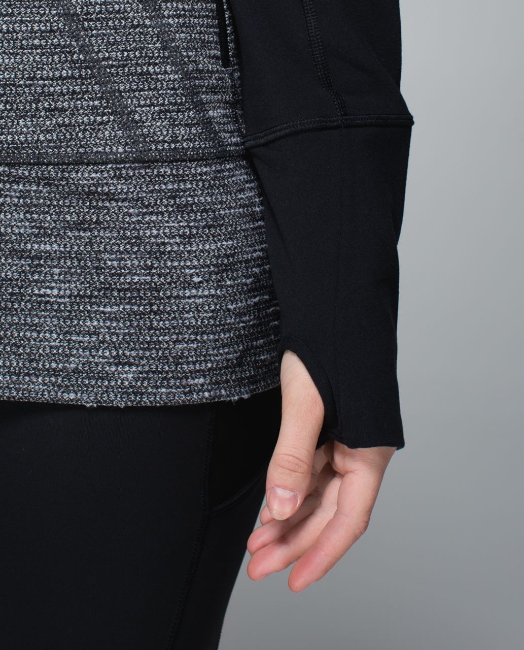 Sold.lululemon Stride Jacket: Black Swan Pique