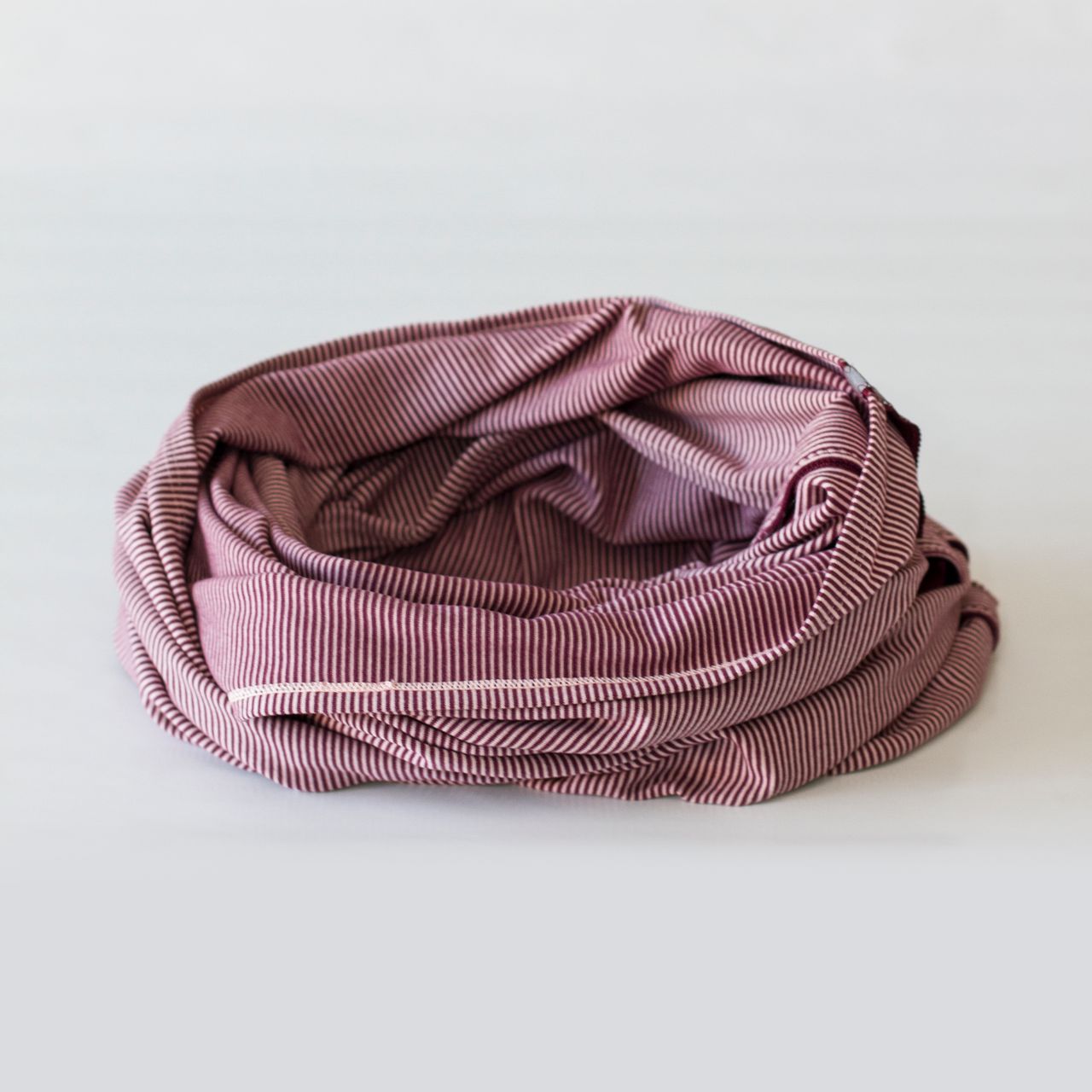 Lululemon Vinyasa Scarf *Rulu - Tonka Stripe Red Grape Minty Pink (First Release)