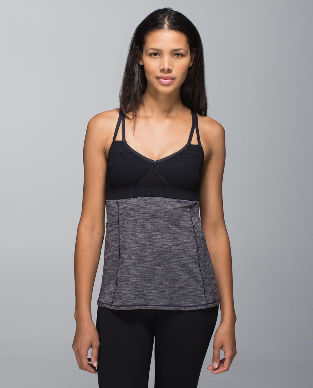 Lululemon Scoop Neck Tank - Black - lulu fanatics