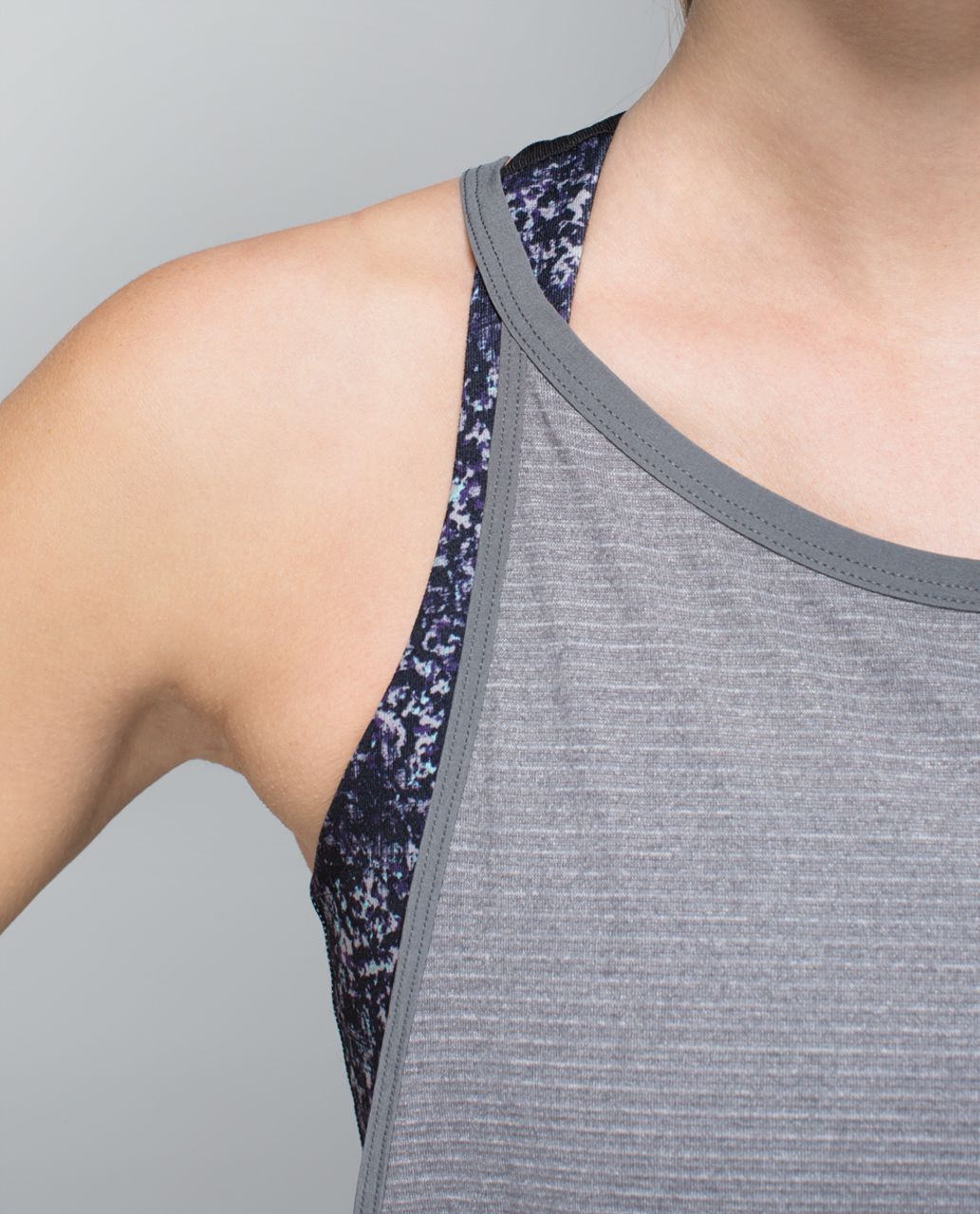 Lululemon Citta Singlet - Heathered Slate / Slate