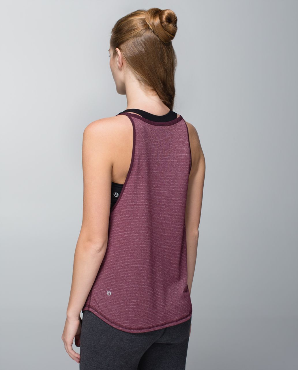 Lululemon Citta Singlet - Heathered Bordeaux Drama / Bordeaux Drama