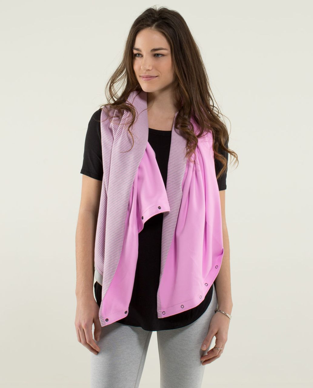 Lululemon Vinyasa Scarf *Rulu - Vintage Pink / Tri Tonka Vintage Pink