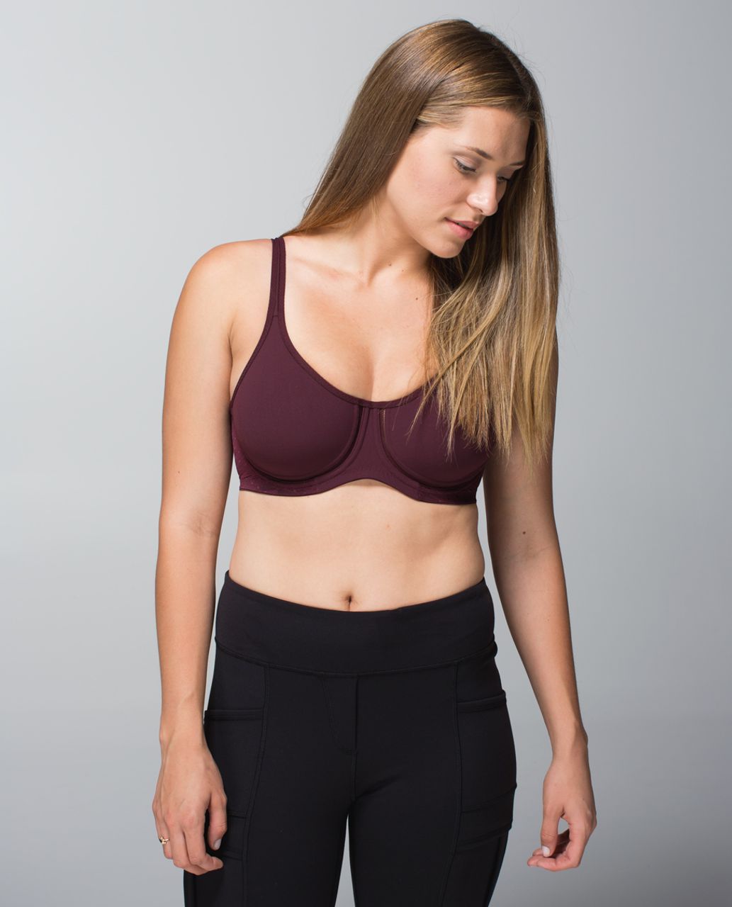 Lululemon Boob Wired Bra - Bordeaux Drama