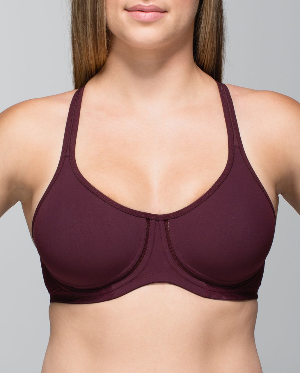 Lululemon Boob Wired Bra - Bordeaux Drama - lulu fanatics