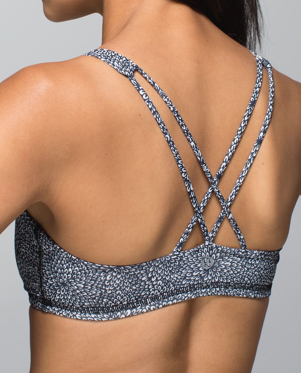 Lululemon Free To Be Bra - Plush Petal Black Ghost