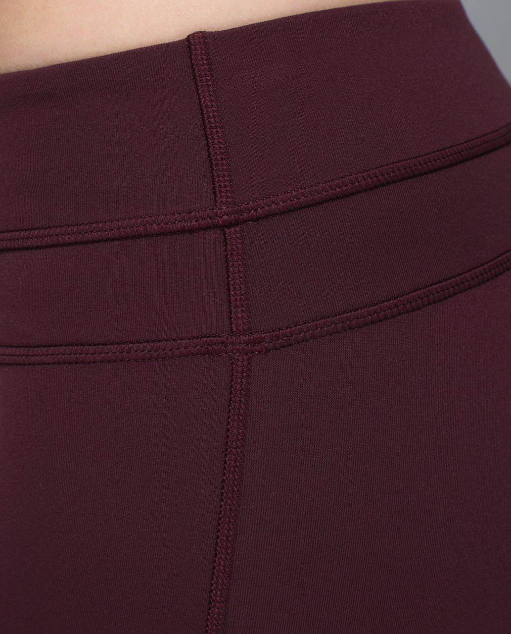 Lululemon Wunder Groove Pant - Bordeaux Drama / Black