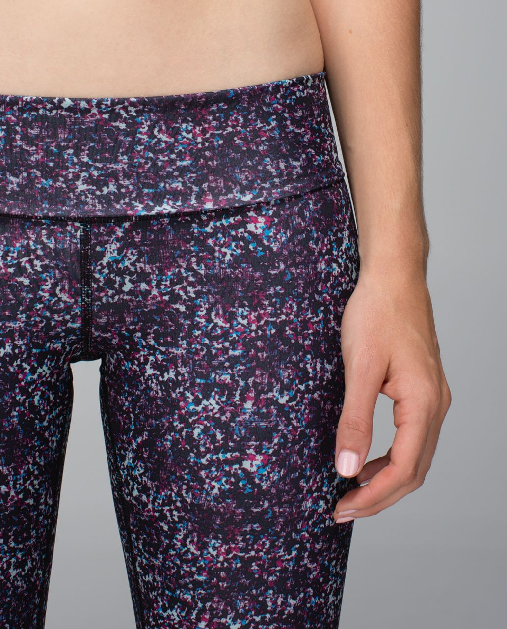 Lululemon Wunder Under Pant *Full-On Luxtreme (Roll Down) - Rocky Road Gusto Blue Bumble Berry
