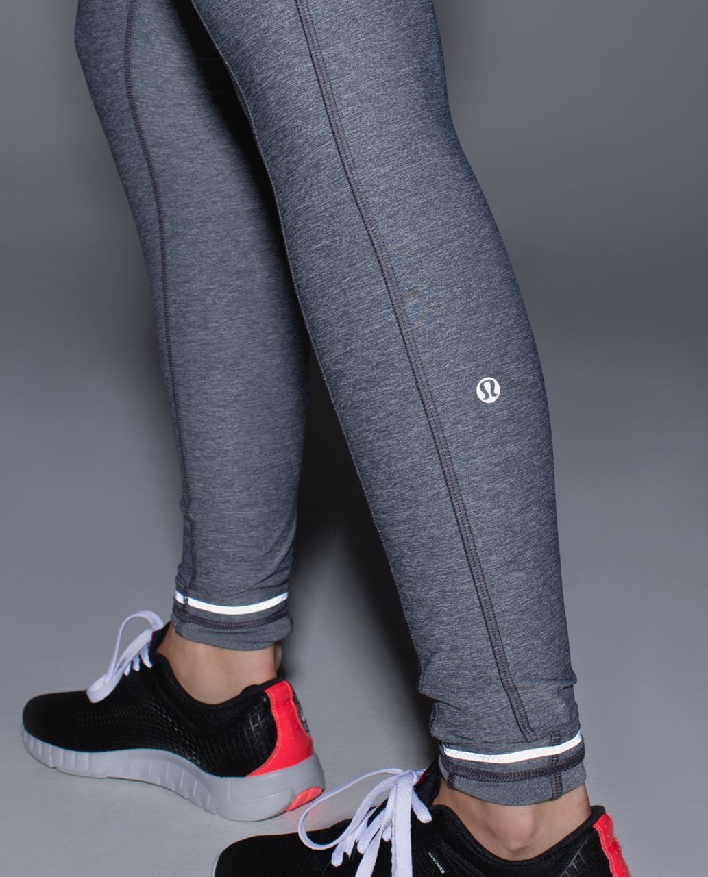 Lululemon Speed Tight II *Luxtreme - Heathered Deep Coal / Mauvelous