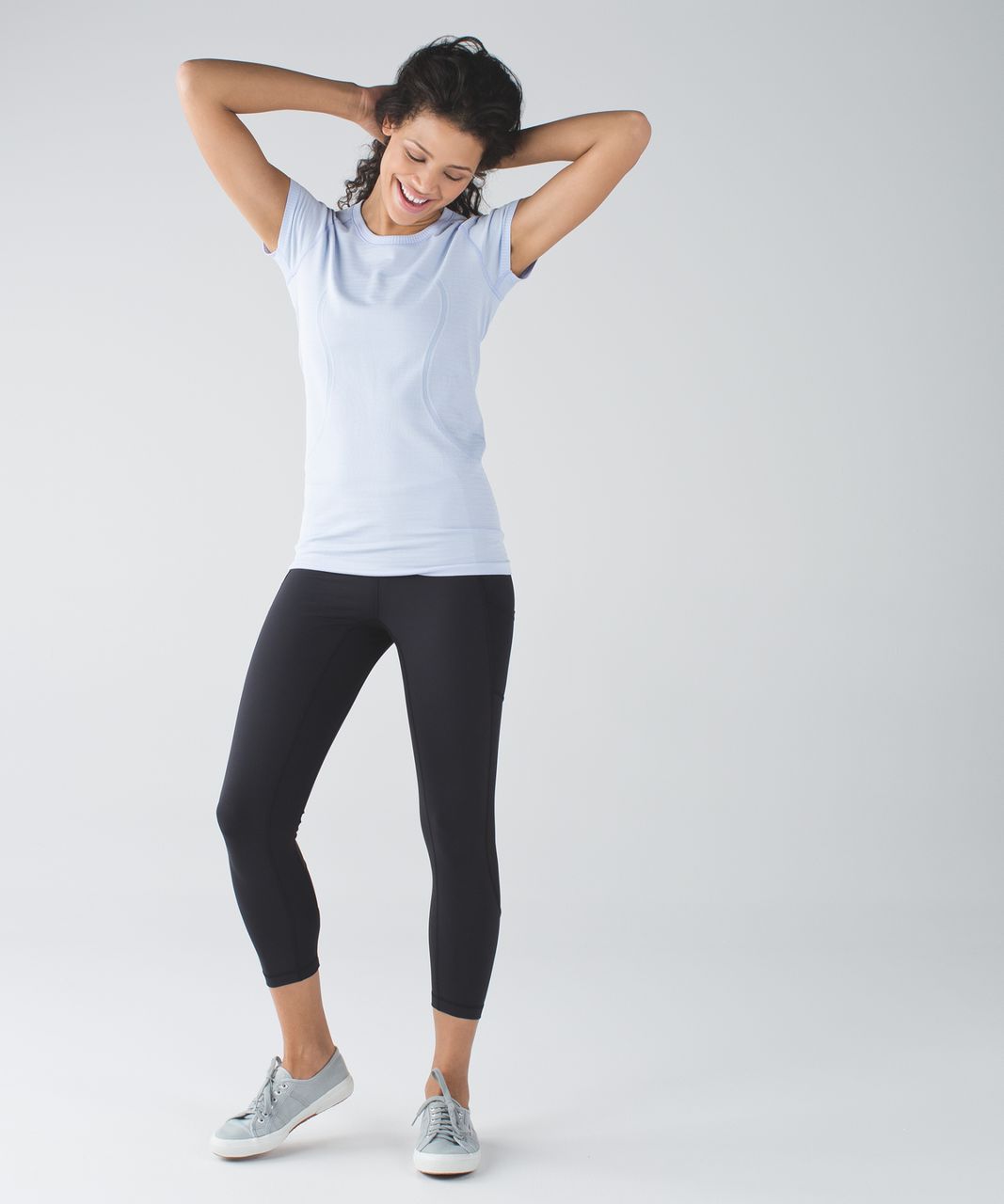 Lululemon Seek The Heat Crop - Black