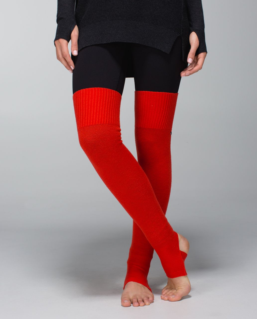 Lululemon Evolution Leg Warmers - Flaming Tomato