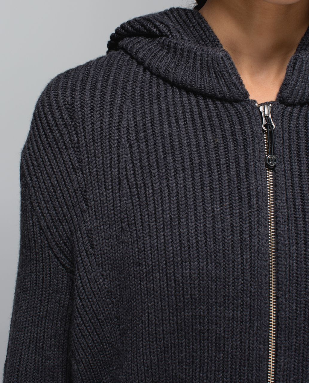 Lululemon Sweat-Er Once A Day Jacket - Heathered Black