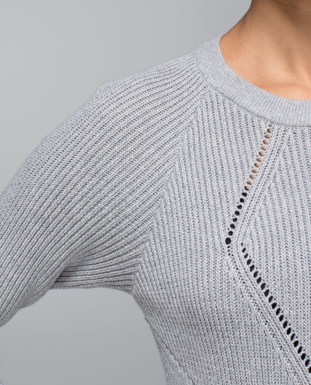 Lululemon The Sweater The Better - Heathered Medium Grey