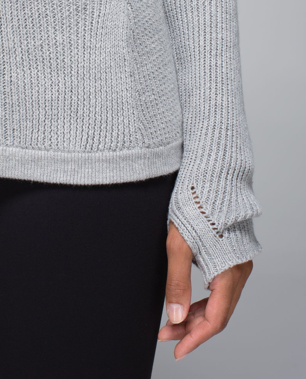 Lululemon The Sweater The Better - Heathered Medium Grey