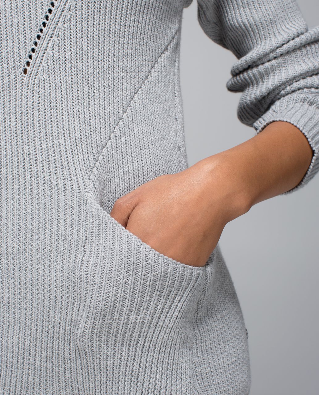 Lululemon The Sweater The Better - Heathered Medium Grey - lulu fanatics