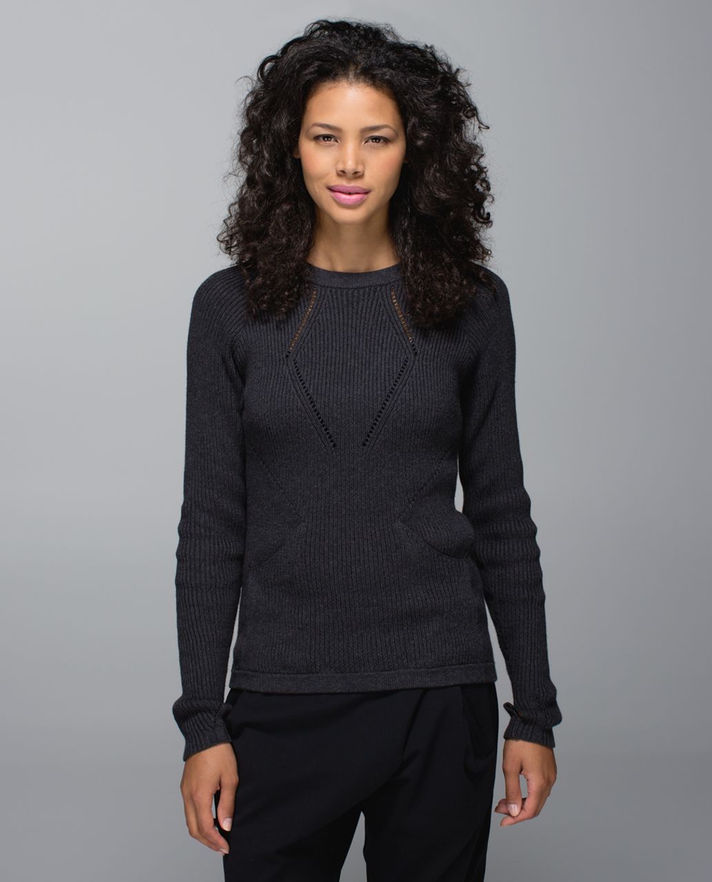 Lululemon The Sweater The Better - Heathered Black