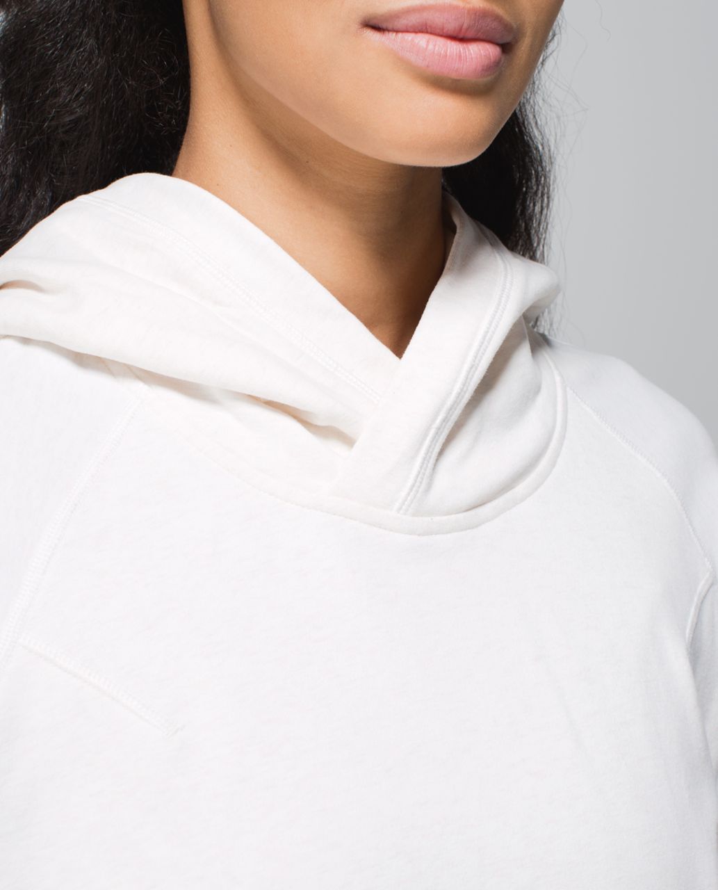 Lululemon Om & Roam Pullover - Heathered Angel White / Ghost / White