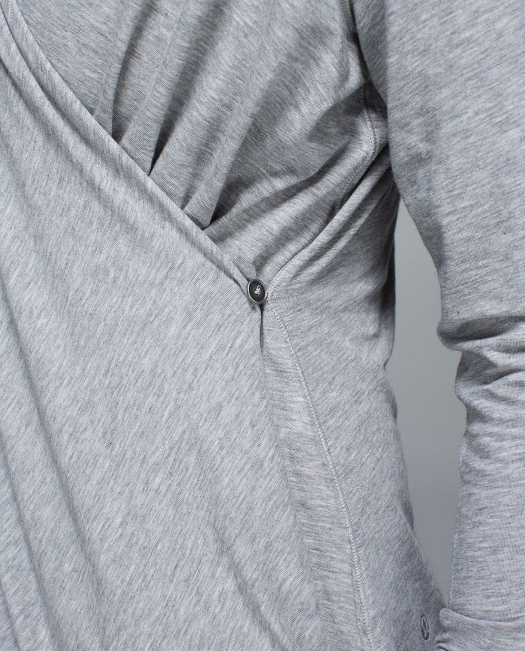 Lululemon Radiant Long Sleeve - Heathered Medium Grey (First Release)