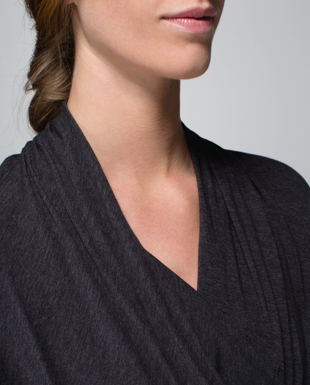 Lululemon Radiant Long Sleeve - Heathered Black (First Release)