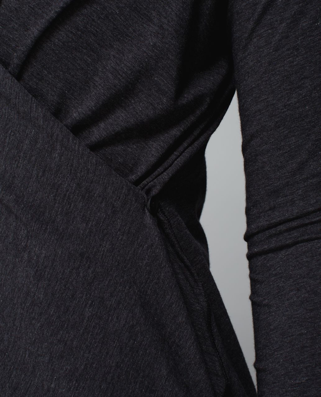 Lululemon Radiant Long Sleeve - Heathered Black (First Release) - lulu ...