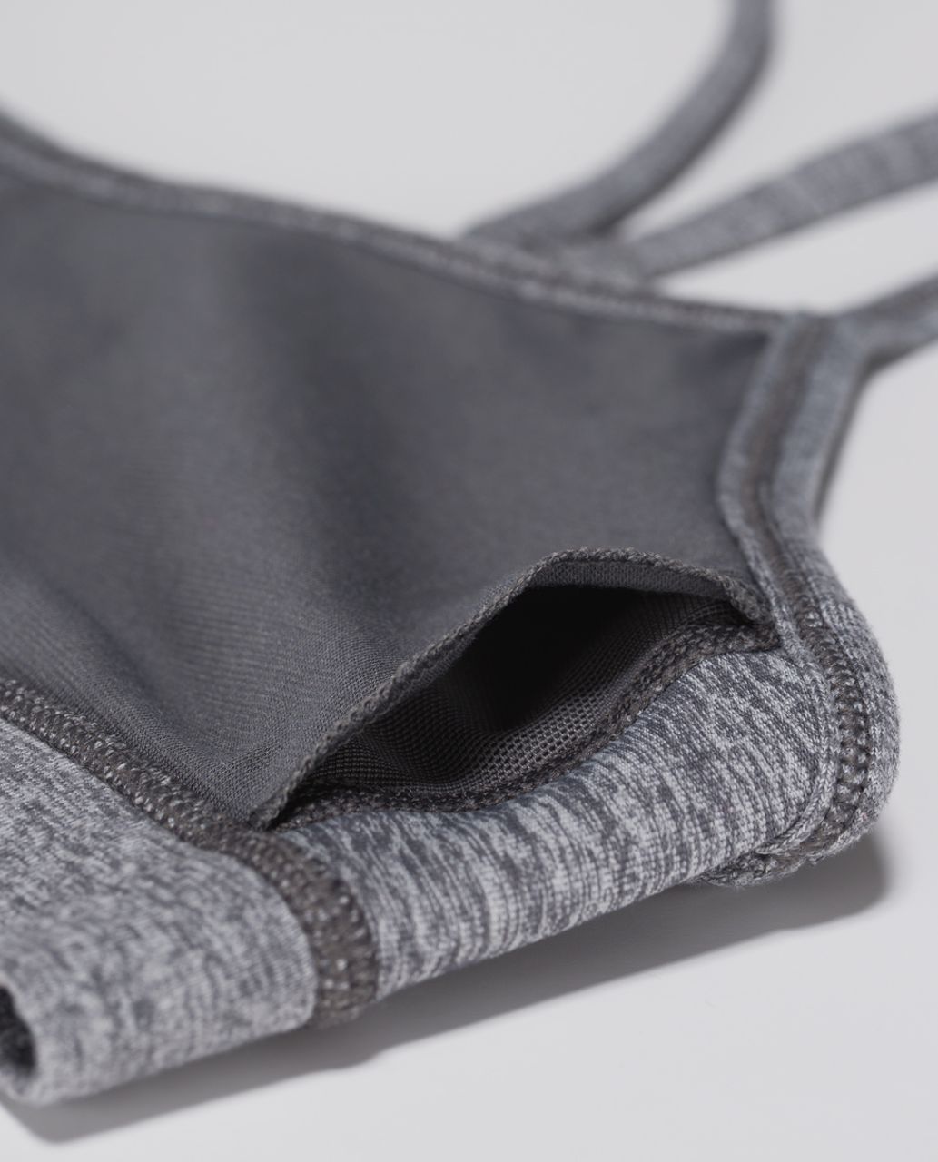 Lululemon Flow Y Bra IV - Heathered Slate