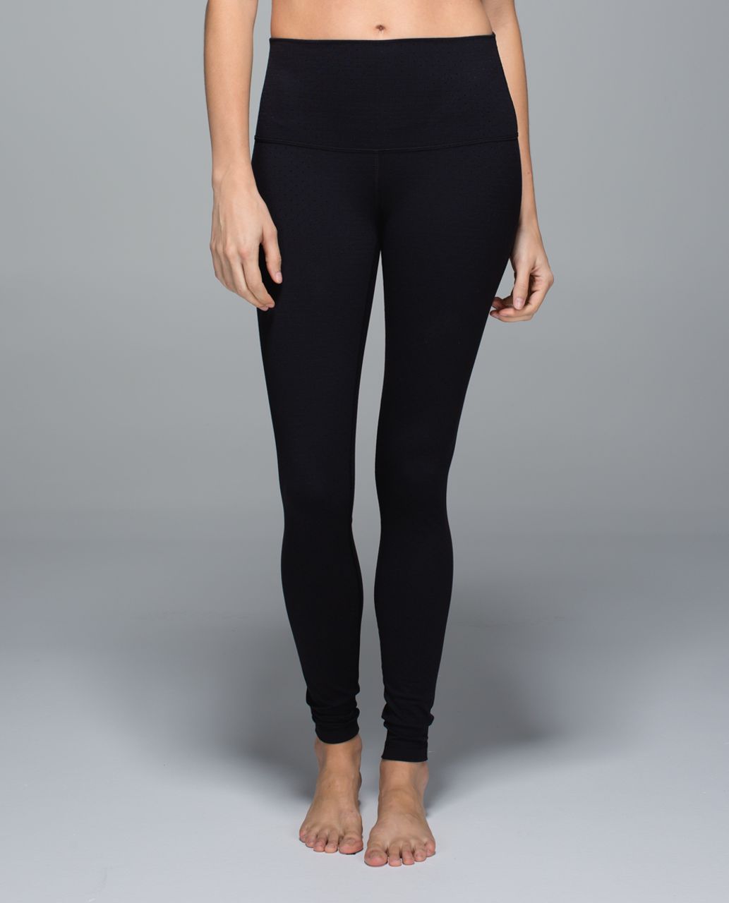 Lululemon Wunder Under Low Rise Luon Legging Black Size 4 - $34