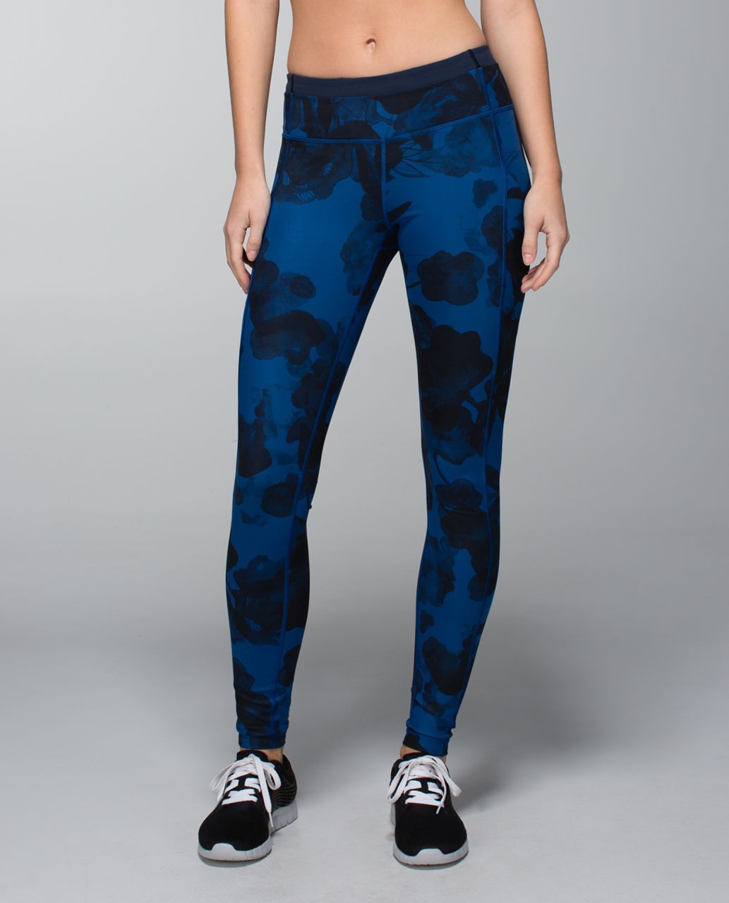 Lululemon Speed Tight II *Full-On Luxtreme - Jumbo Inky Floral Black  Inkwell / Inkwell - lulu fanatics