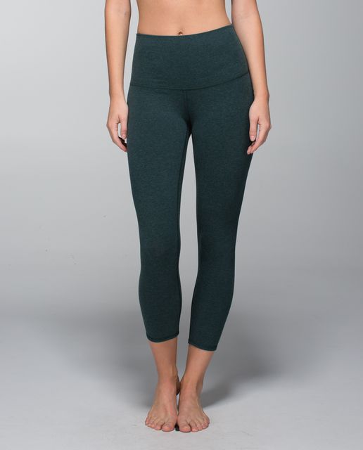 Lululemon Wunder Under Crop III (Second Release) - Black - lulu fanatics