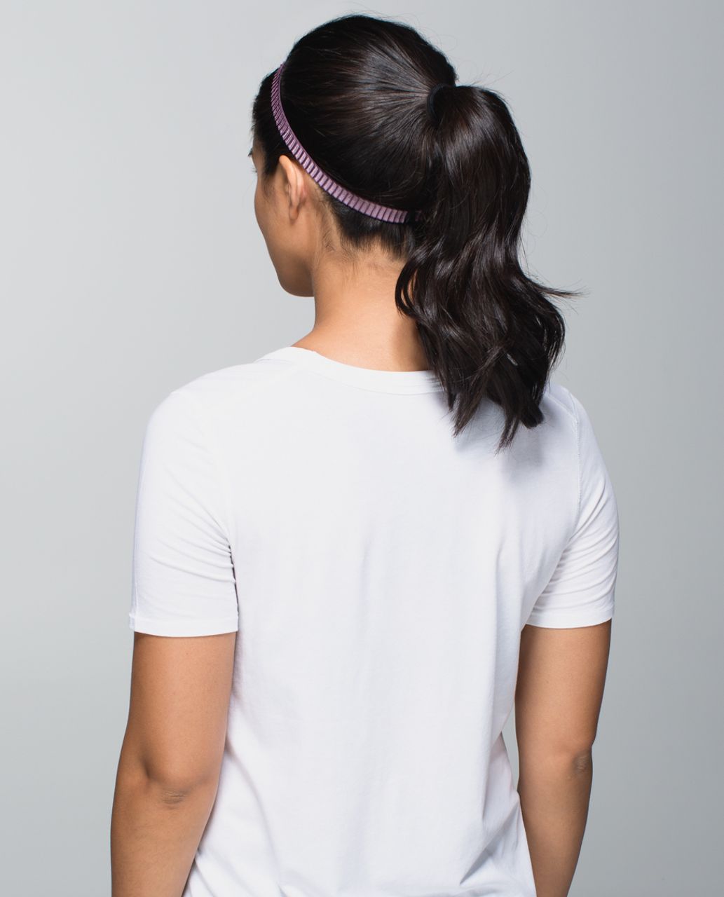 Lululemon Flow Into Crow Headband - Purple Fog