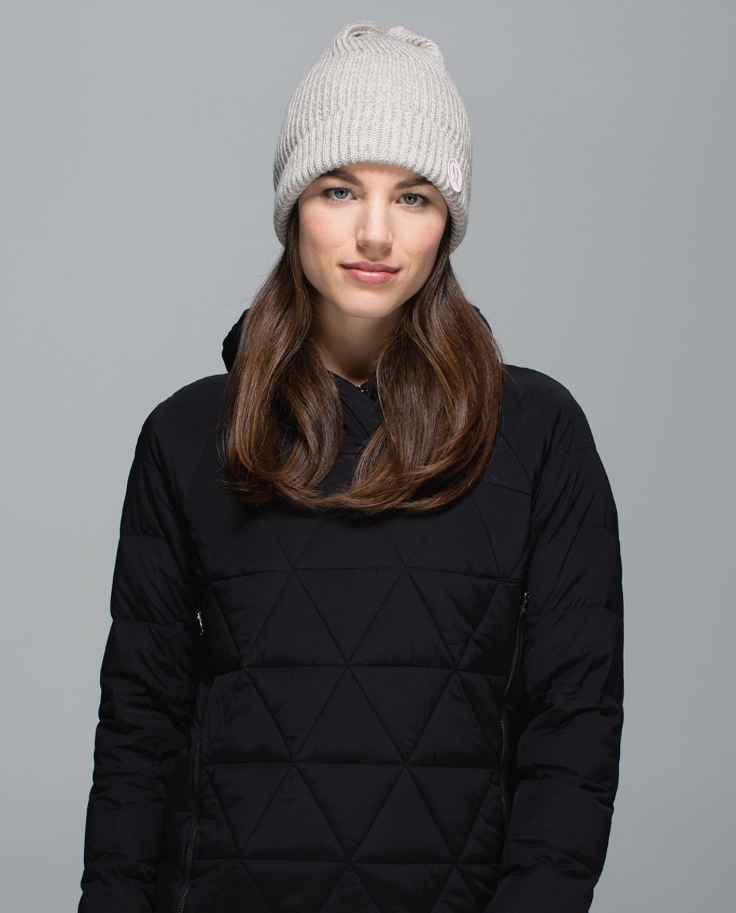 Lululemon Twisted Bliss Toque - Heathered Storm Grey / Ghost
