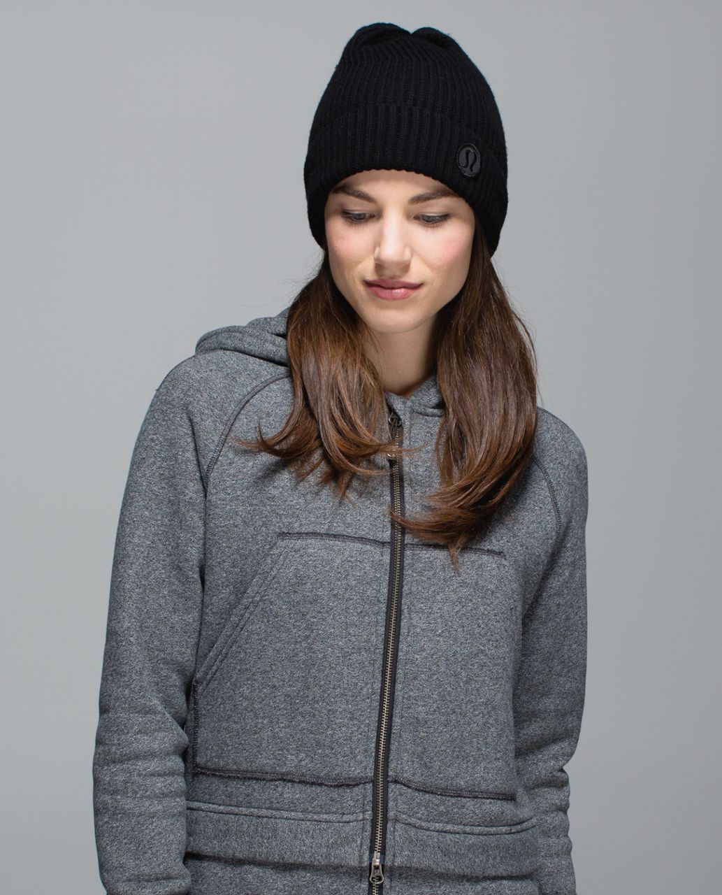 Lululemon Twisted Bliss Toque - Heathered Black /  Black