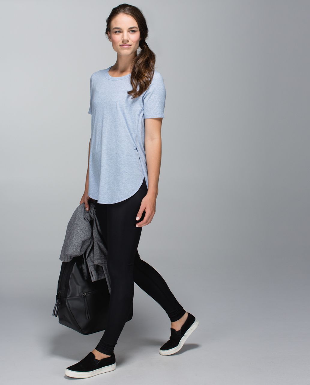 Lululemon Om Tee - Heathered Lullaby