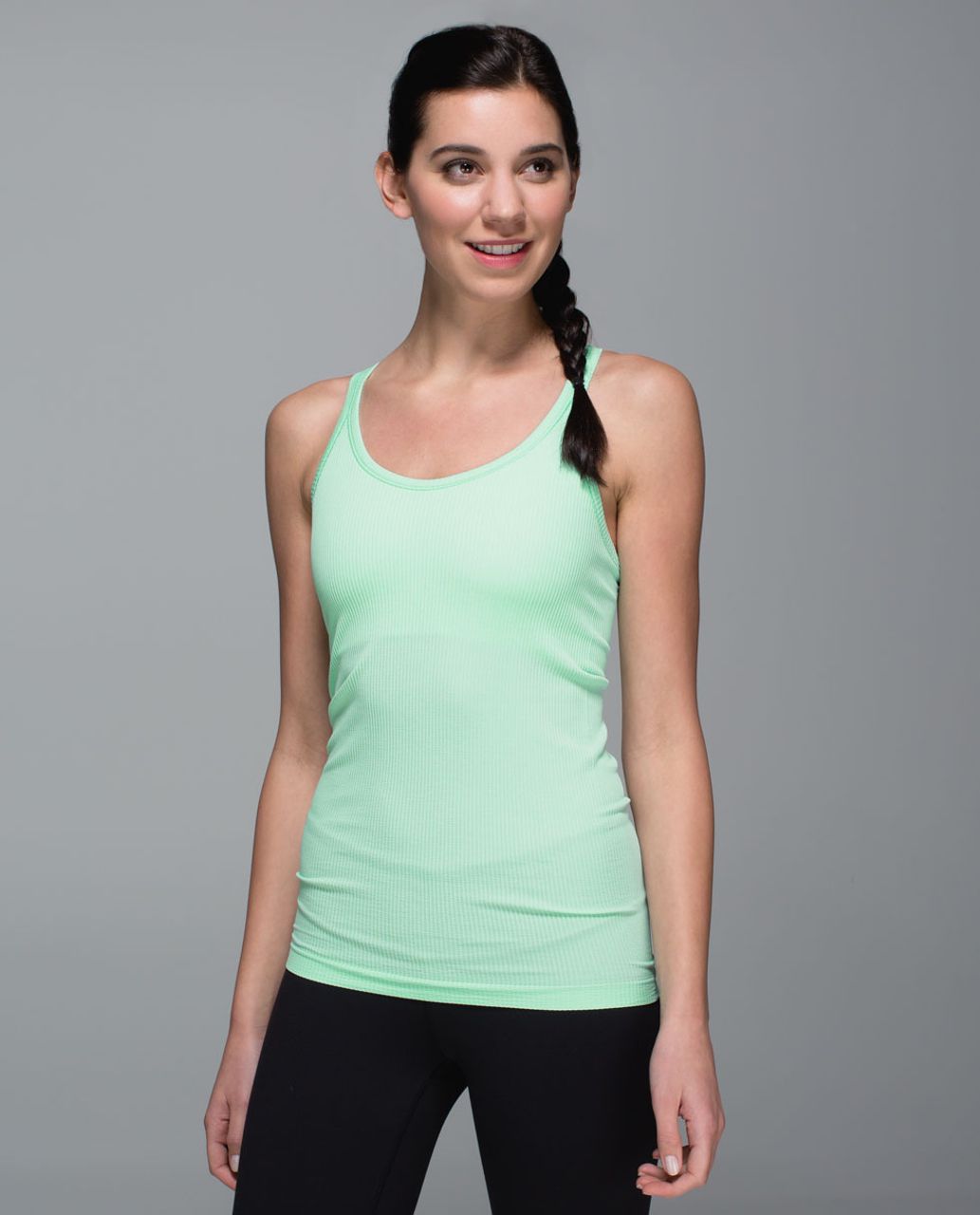 Lululemon Ebb To Street Tank - Heathered Toothpaste - lulu fanatics