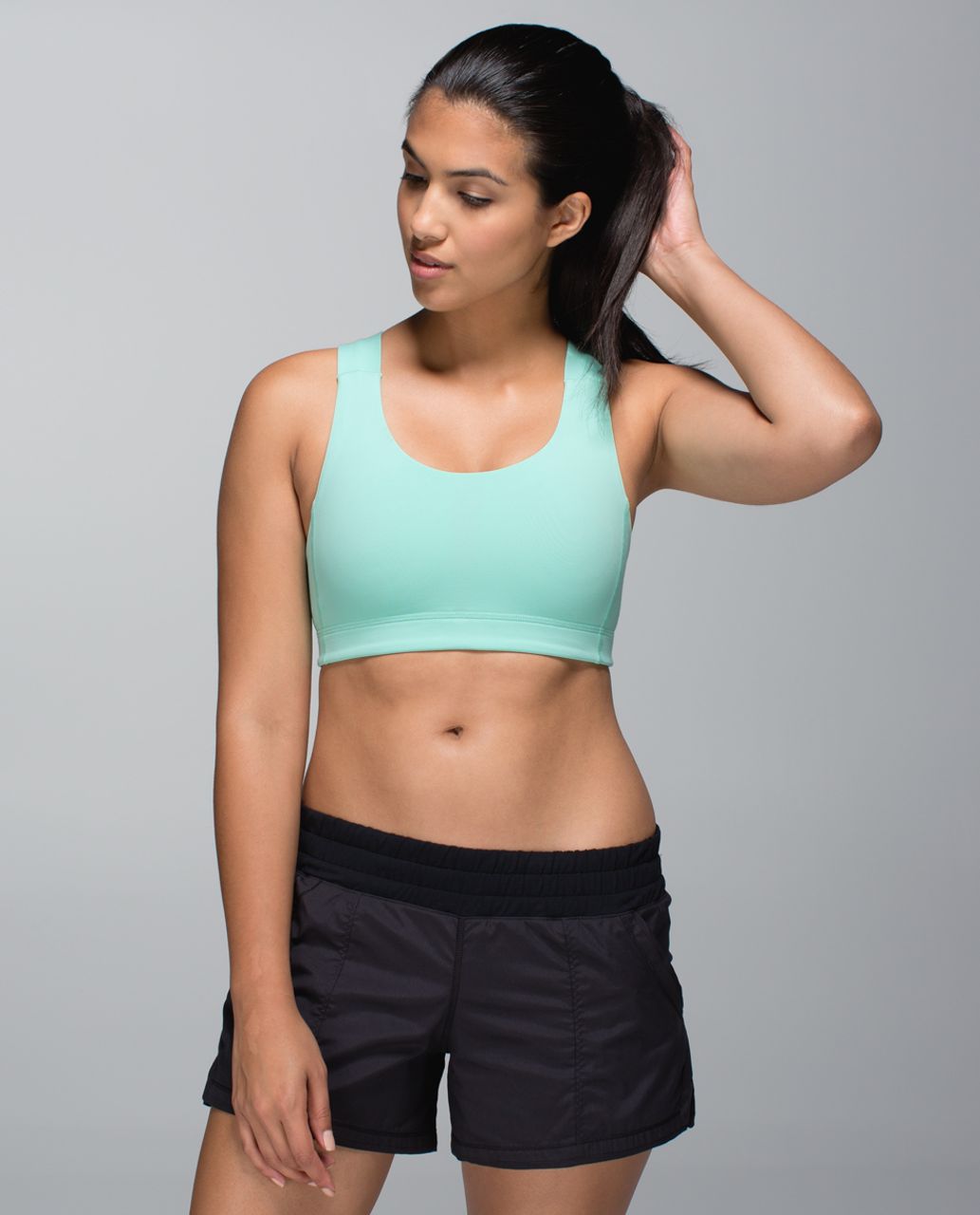 Lululemon Women's Teal Racerback ATHLETIC Size 6 Sports Bra