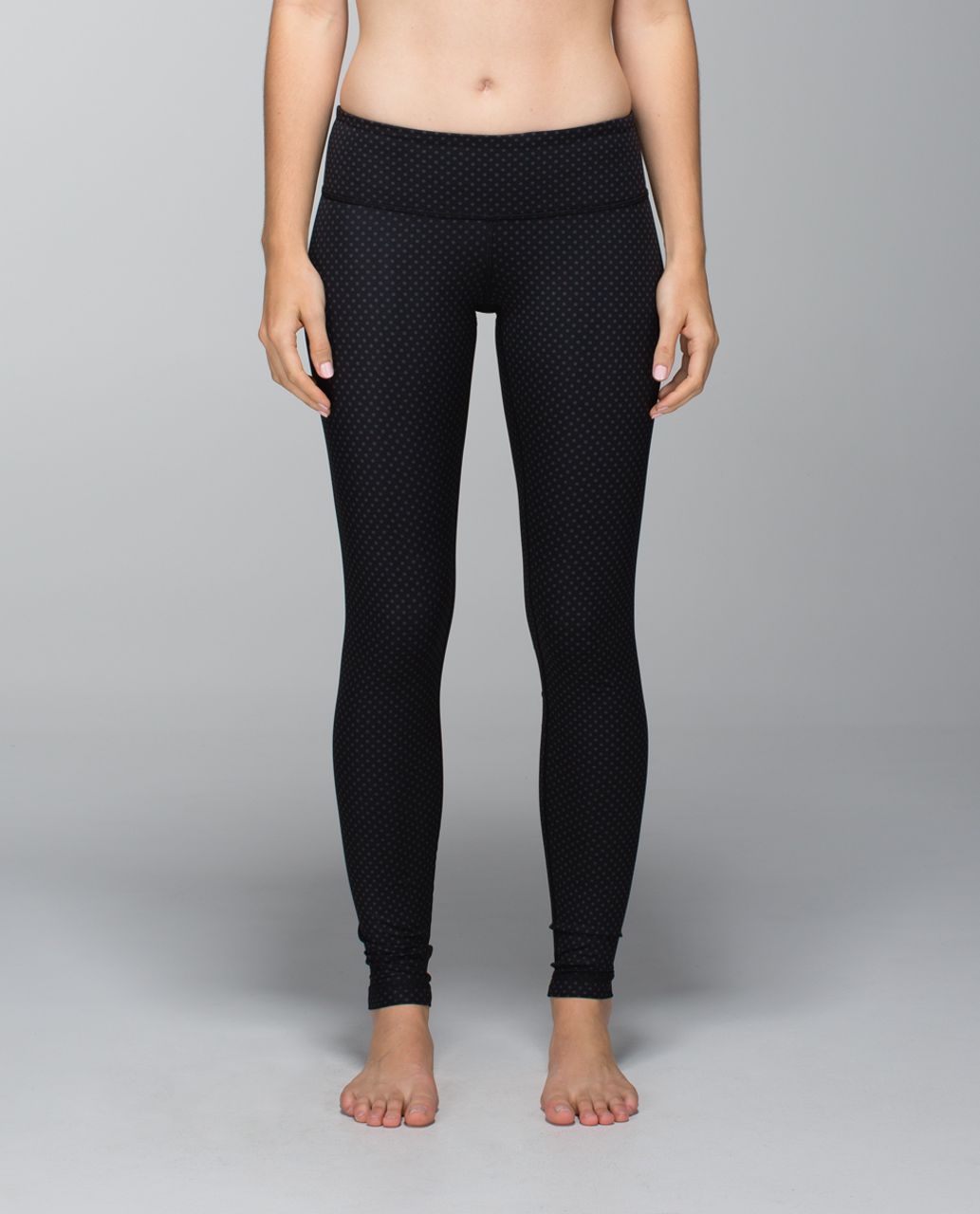 Lululemon Wunder Under Pant *Full-On Luxtreme - Biggy Dot Printed Black Deep Coal