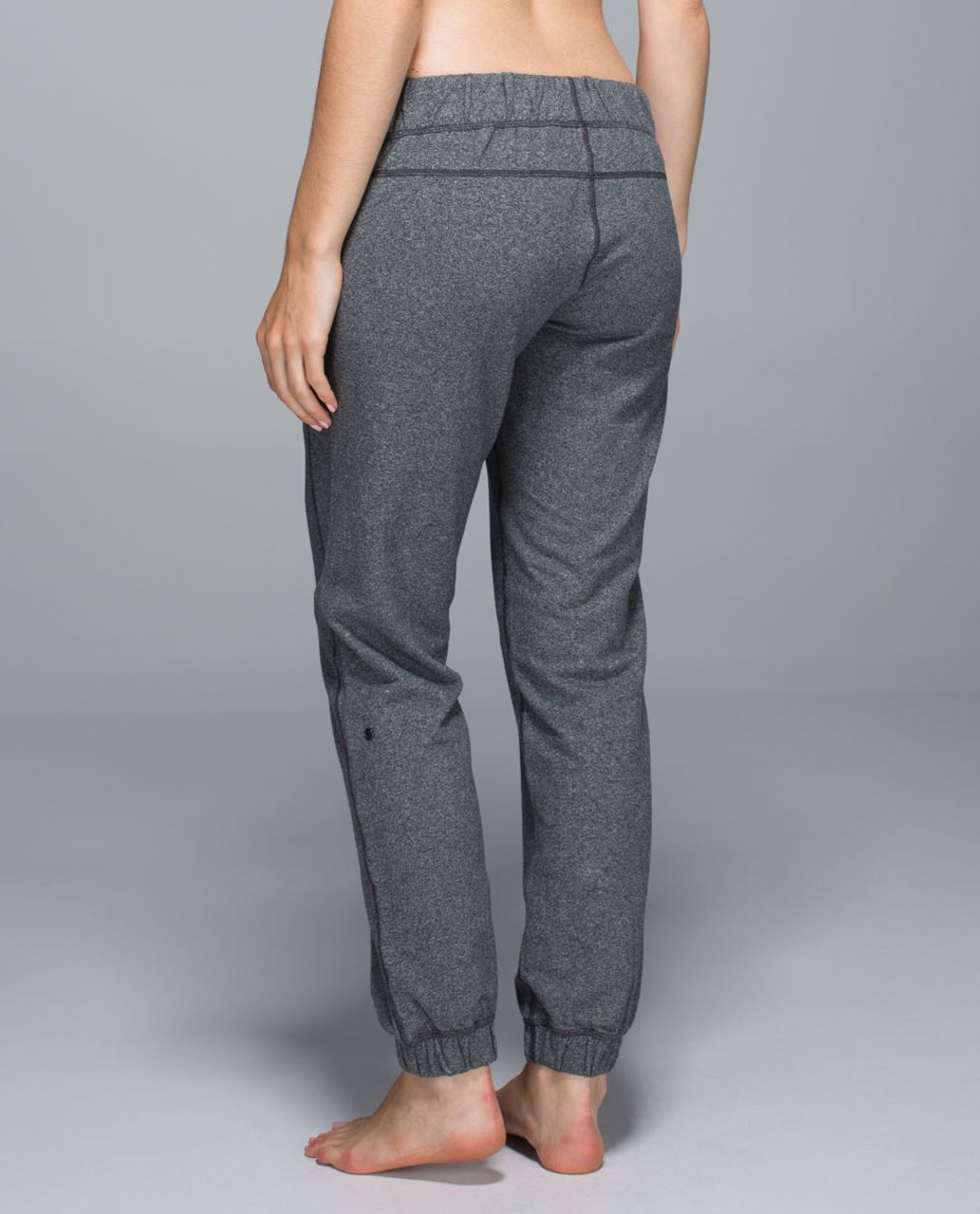 Lululemon Sattva Pant II - Heathered Speckled Black / Black