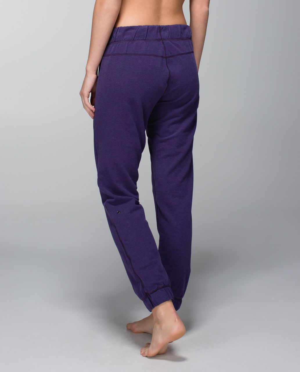 Lululemon Sattva Pant II - Heathered Black Grape / Black