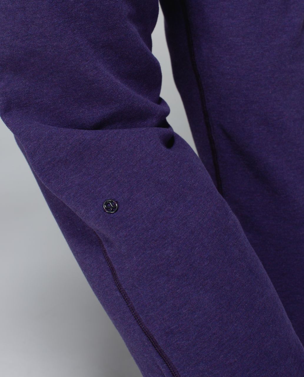 Lululemon Sattva Pant II - Heathered Black Grape / Black