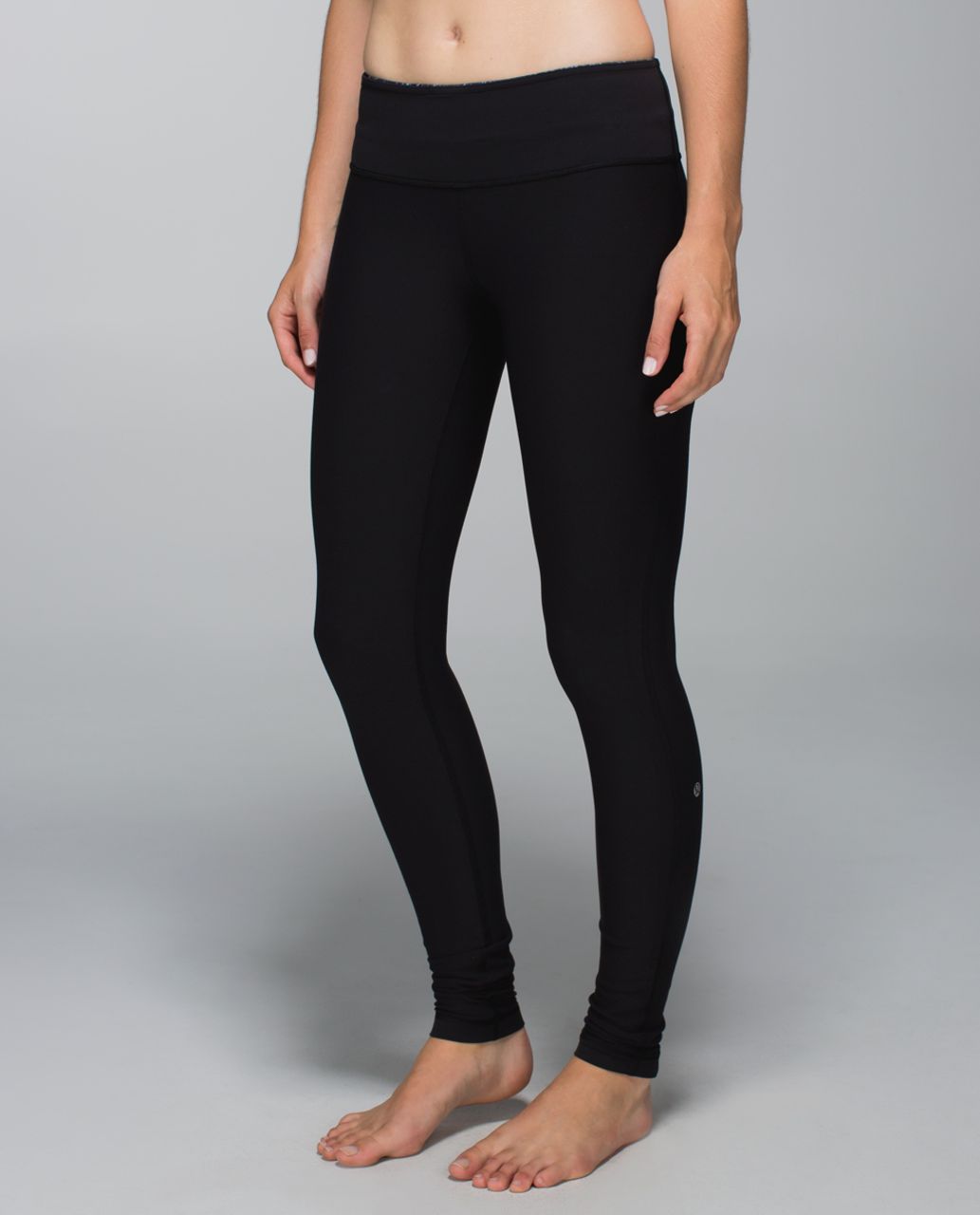 Lululemon Wunder Groove Pant *Full-On Luon - Black / Rocky Road Sand Dune Toothpaste / Black Grape