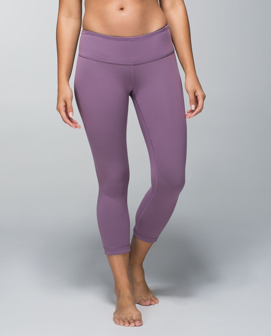 lululemon Capri Leggings 4 Reversible Purple And Blue